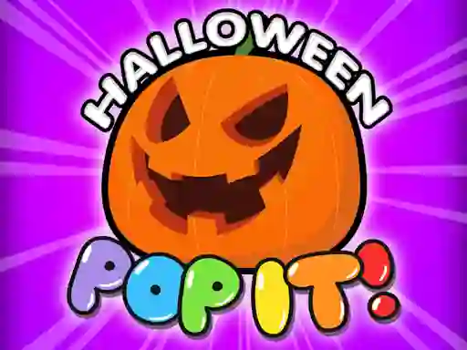 Jwèt Halloween Pop It sou entènèt