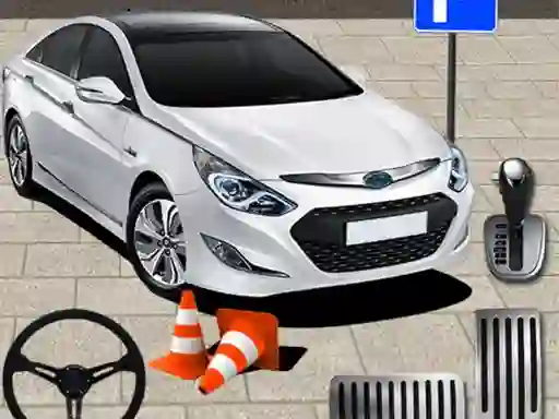 Jwèt Car parking 3d Simulator sou entènèt