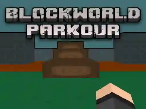 Jwèt BlockWorld Parkour sou entènèt