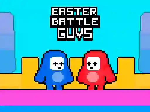 Jwèt Easter Battle Guys sou entènèt