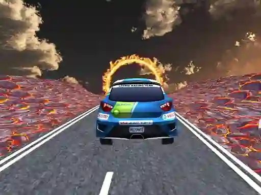 Jwèt Car Stunt Race Trial sou entènèt