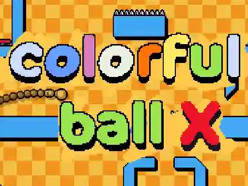 Jwèt Colorful ball X sou entènèt