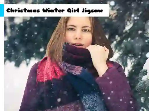 Jwèt Christmas Winter Girl Jigsaw sou entènèt