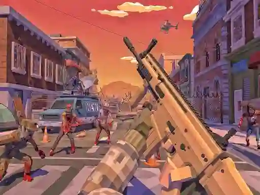 Jwèt Polygon War Z Zombie sou entènèt