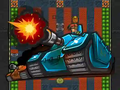 Jwèt Tank Fight sou entènèt