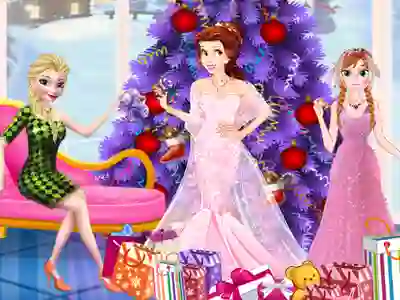 Jwèt Girls Christmas Party Prep sou entènèt