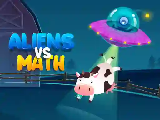 Jwèt Aliens Vs Math sou entènèt
