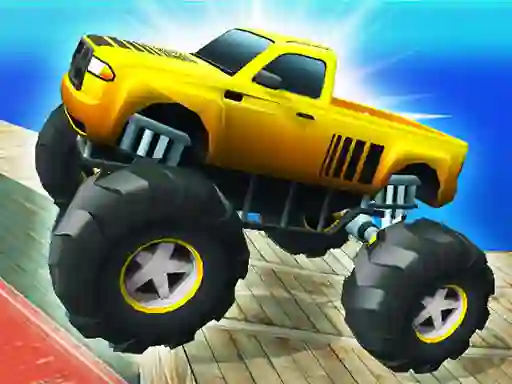 Jwèt Monster Truck Port Stunt sou entènèt
