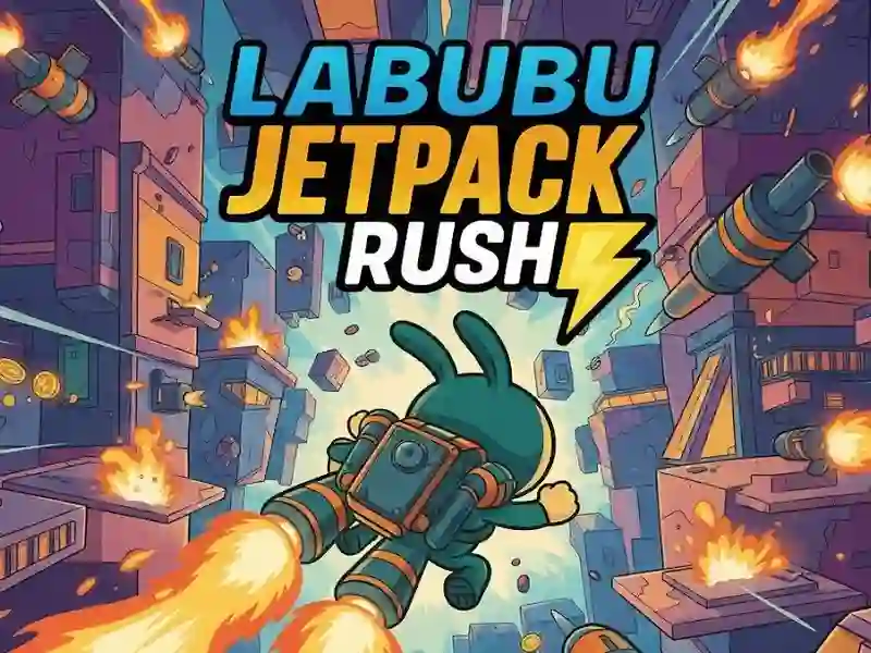Jwèt Labubu Jetpack Rush sou entènèt