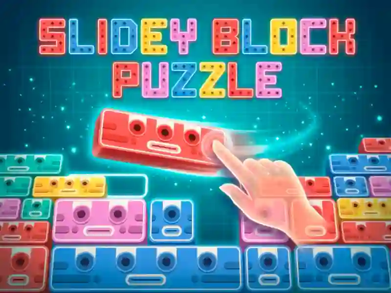 Jwèt Slidey Block Puzzle sou entènèt