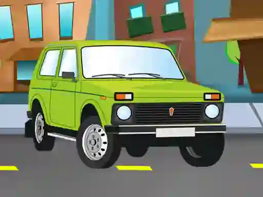 Jwèt Russian Cars Differences sou entènèt