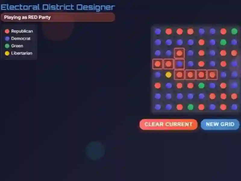 Jwèt Gerrymandering Master sou entènèt
