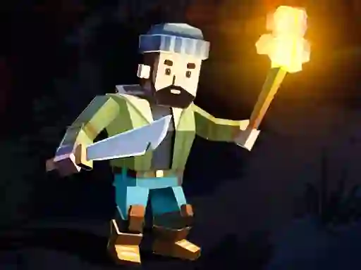 Jwèt Cube Craft Survival sou entènèt