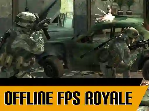 Jwèt Offline FPS Royale sou entènèt