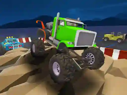 Jwèt Monster Truck Driving Simulator sou entènèt