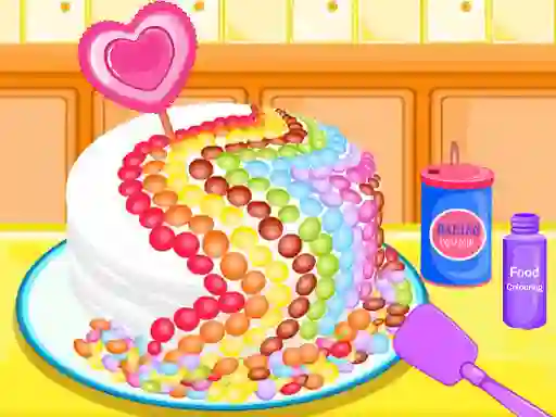 Jwèt Candy Cake Maker sou entènèt