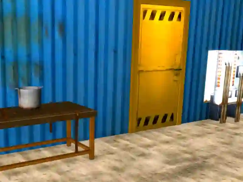 Jwèt Blue Warehouse Escape sou entènèt