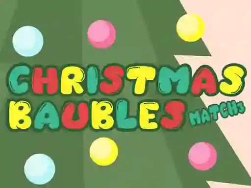 Jwèt Christmas Baubles Match 3 sou entènèt