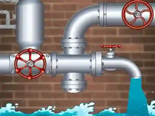 Jwèt Plumber Pipes 2D sou entènèt