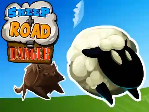 Jwèt Sheep + Road u003d Danger sou entènèt