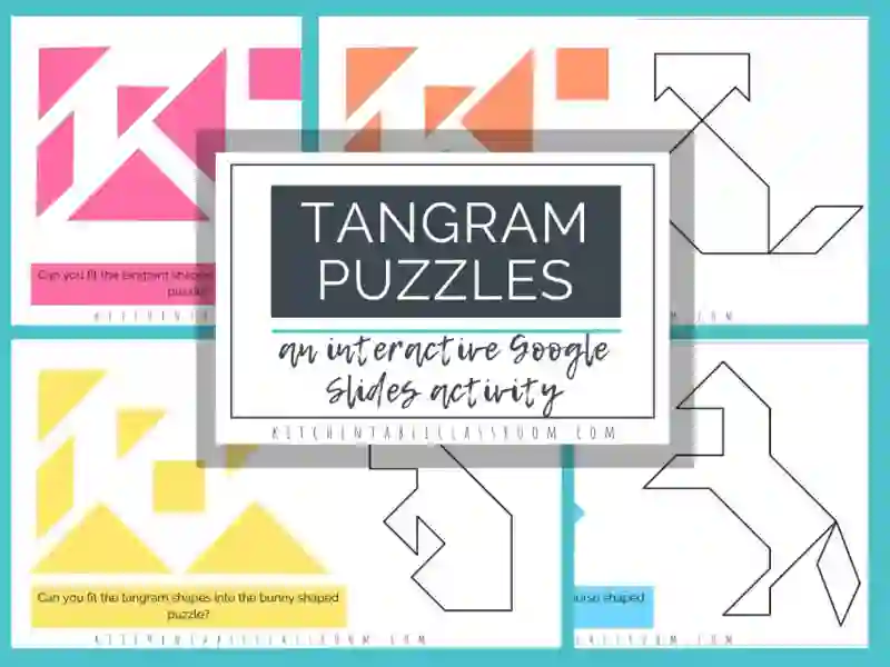 Jwèt Tangrams sou entènèt