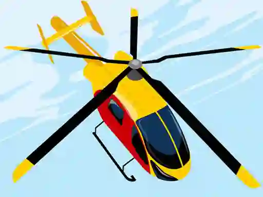Jwèt Dangerous Helicopter Jigsaw sou entènèt