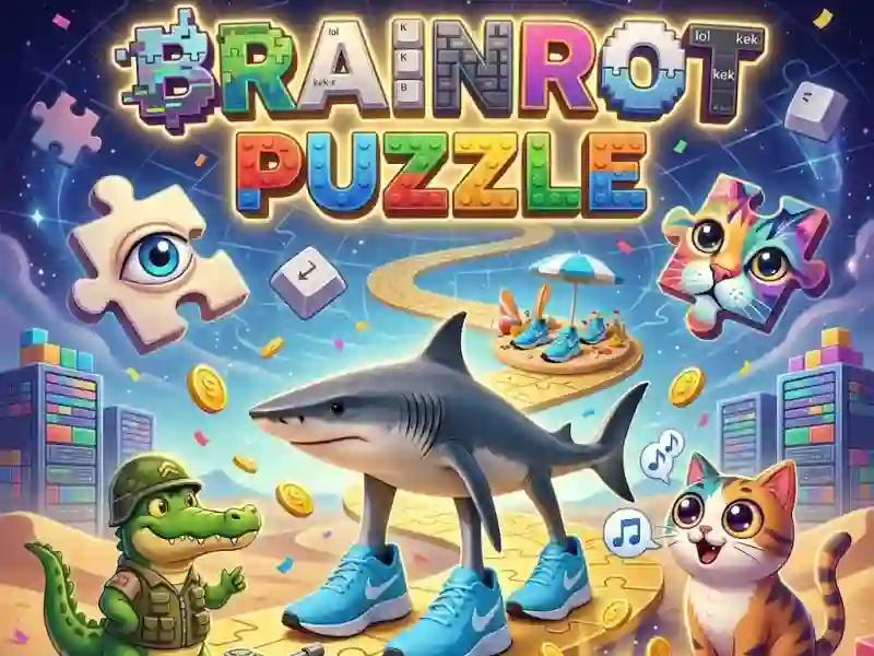 Jwèt Brainrot Puzzle sou entènèt