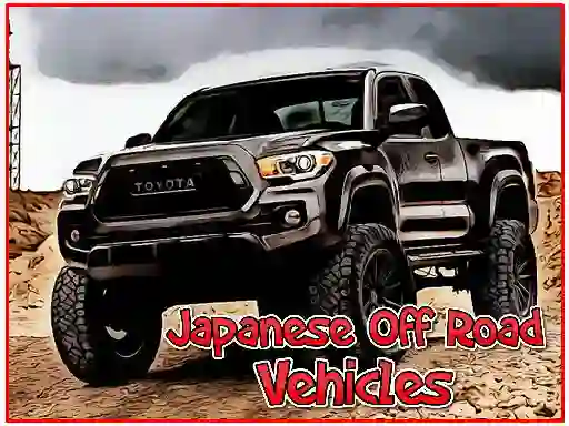Jwèt Japanese Off Road Vehicles sou entènèt