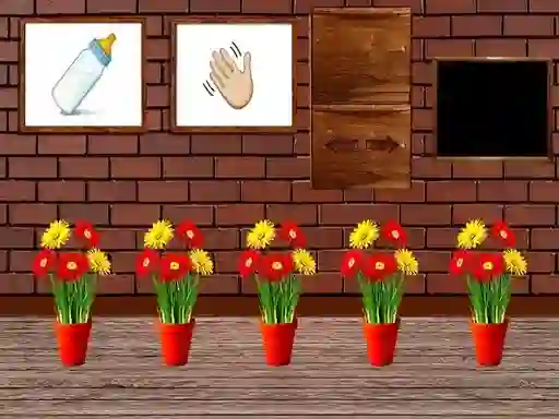 Jwèt Flower House Escape sou entènèt