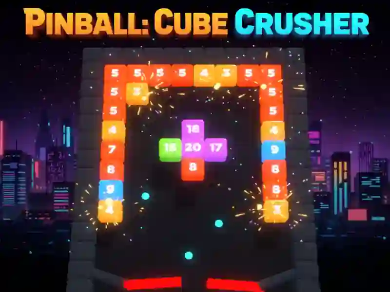 Jwèt Pinball: Cube Crusher sou entènèt