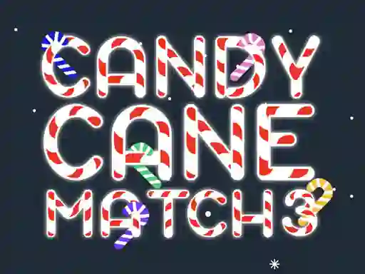 Jwèt Candy Cane Match 3 sou entènèt