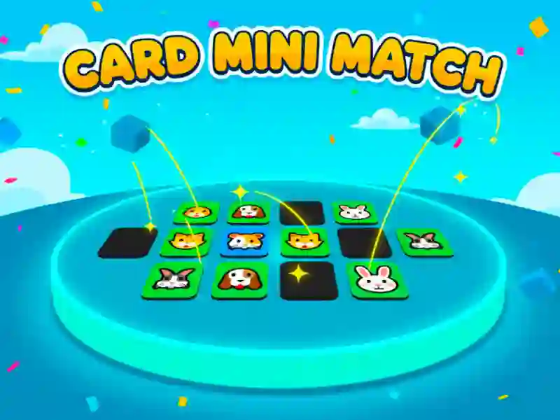 Jwèt Card Mini Match sou entènèt