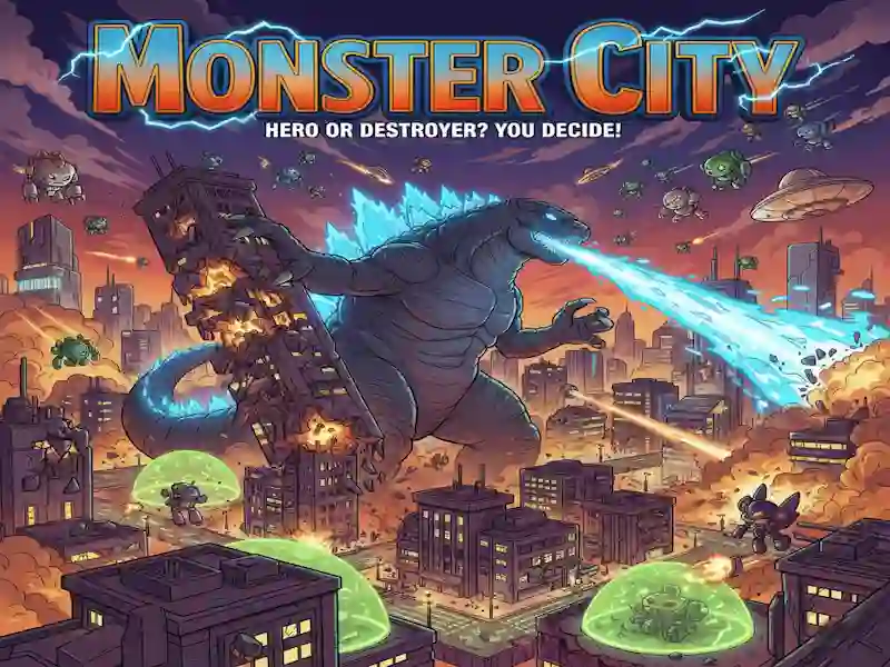 Jwèt Monster City sou entènèt