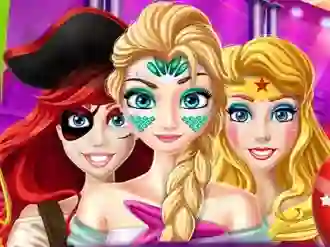 Jwèt Halloween Princess Party sou entènèt