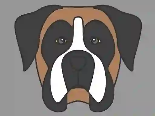 Jwèt Doggy Face Coloring sou entènèt