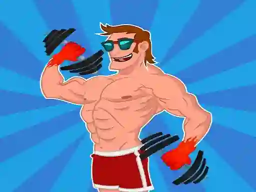 Jwèt Muscle race games body run 3d sou entènèt