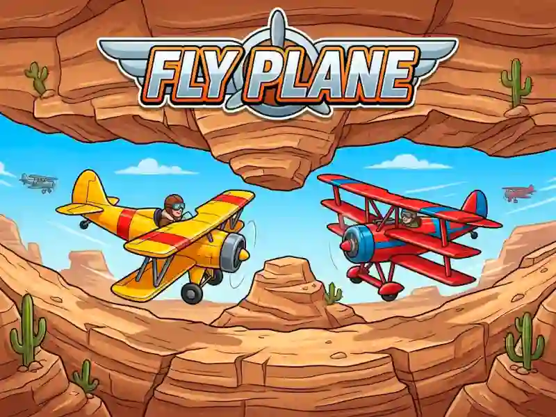 Jwèt Fly Plane sou entènèt