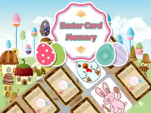 Jwèt Easter Card Memory sou entènèt