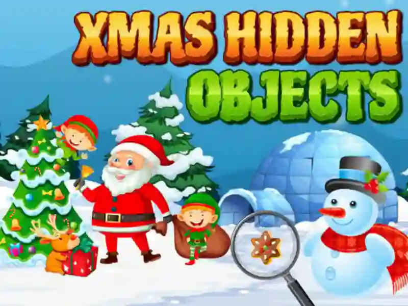 Jwèt Xmas hidden objects sou entènèt