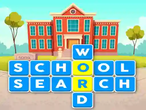 Jwèt School Word Search sou entènèt