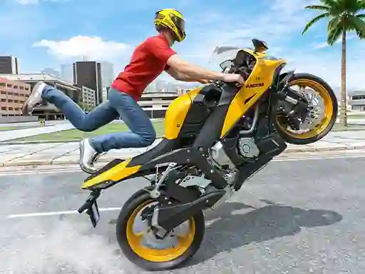 Jwèt Motorcycle Simulator Offline sou entènèt