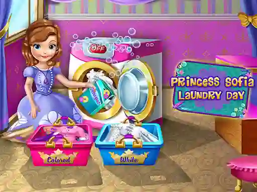 Jwèt Young Princess Laundry Day sou entènèt
