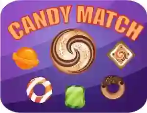 Jwèt Candy Match sou entènèt