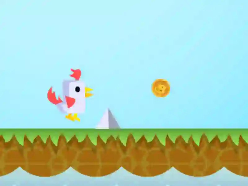 Jwèt Chicken Dash sou entènèt