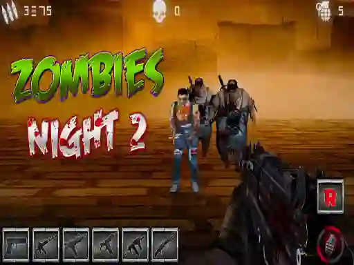 Jwèt Zombies Night 2 sou entènèt