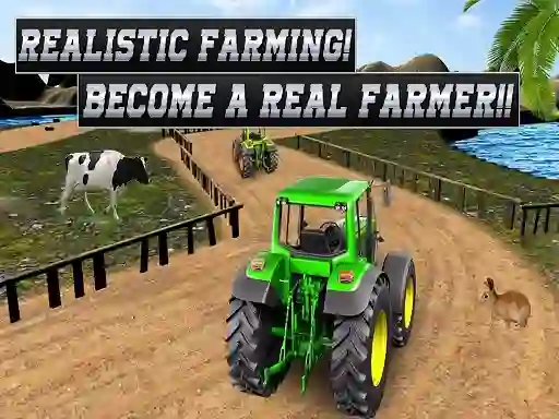 Jwèt Real Tractor Farming Simulator : Heavy Duty Tractor sou entènèt