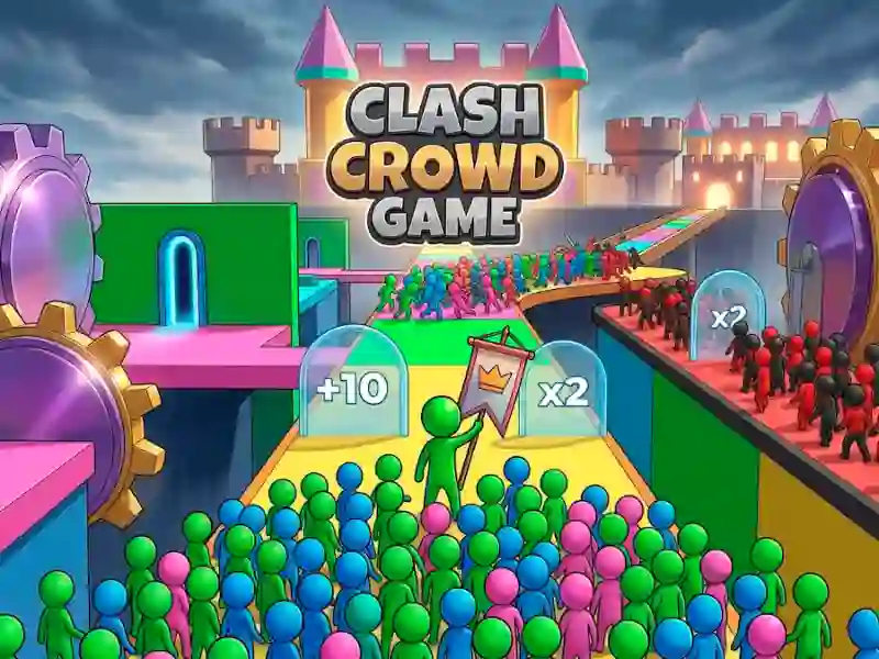 Jwèt Clash Crowd Game sou entènèt