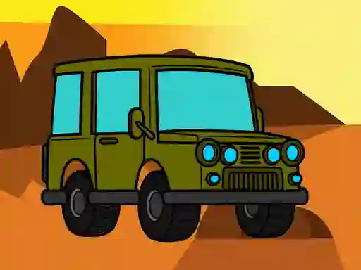 Jwèt Off-Road Coloring Book sou entènèt