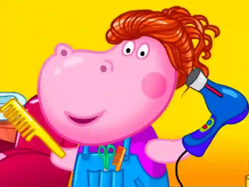Jwèt Hippo Hair Salon sou entènèt