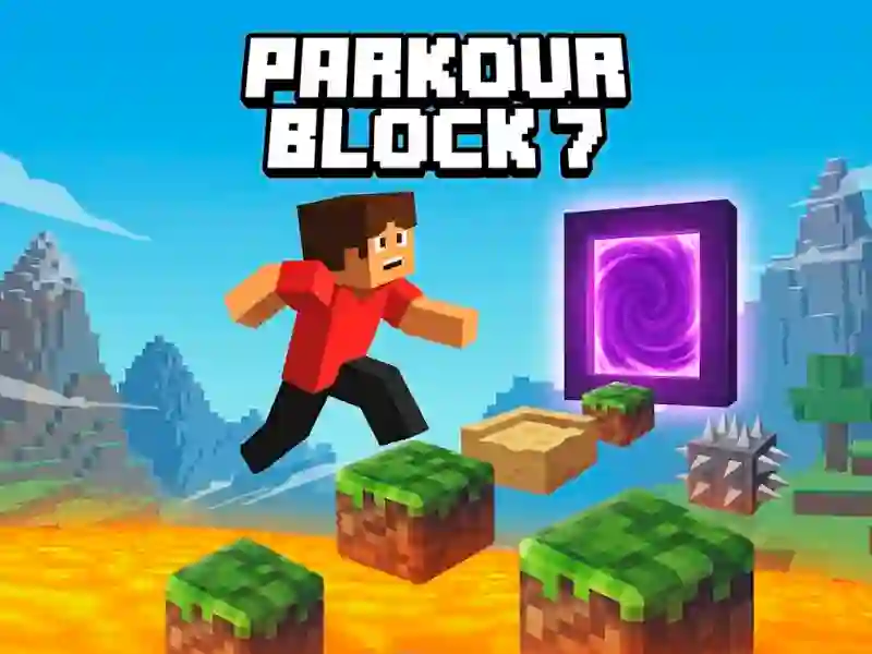 Jwèt Parkour Block 7 sou entènèt